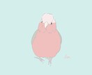 商用可☆鳥さんのおしゃれなイラストを2枚描きます SNSやブログのアイコンやプレゼントなどにどうぞ♪ イメージ10