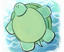 素朴でゆるい動物の絵を描きます 淡い感じで描かれた、見ていて気が抜ける動物の絵 イメージ4