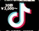 TikTok動画編集やります ショート動画限定【プレミアプロ・capcut】 イメージ1