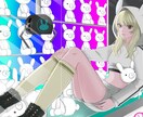 アイコン・立ち絵・キャラデザ・一枚イラスト承ります 様々な用途でご利用いただけるイラスト制作、お任せください イメージ5