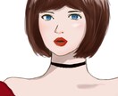 女性の仕草にこだわった女性のイラストを描いています 雰囲気あるイラストでストーリーを生み出します！ イメージ3