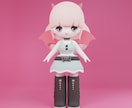オリジナルキャラクターのアバターを制作します ふんわり丸みのある、かわいいモデリングが得意です！ イメージ8