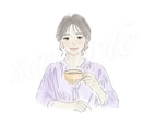 ゆるふわ×淡色│雰囲気のアイコンを制作します あなただけの”ふんわり可愛い”アイコンをお描きします♪ イメージ4