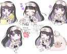 商用込！SDキャラ描きます 動画内での利用・ブログ・アイコンなどに イメージ7