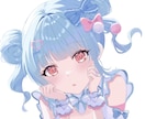 女の子イラスト制作いたします SNSアイコン、動画用イラスト、立ち絵などに！ イメージ1