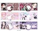 VTuber・Vライバー向けデザインをお届けします ネームロゴ・アイコンリング・サムネイル・ヘッダー等 イメージ1