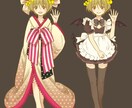 シンプルなLive2Dキャラデザから格安で作ります 新人クリエイターなのはなのシンプルLive2D！ イメージ3