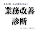 業務改善の課題を診断し最適な方法をご提案します 導入したシステムも使われなければ意味がありません。 イメージ1