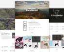 デザイン性の高いWEBサイト制作します 有名美大卒、広告制作会社勤務のクリエイターが制作します。 イメージ2