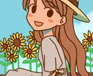 ほんわか優しいイラスト描きます SNSのアイコンなどにお使いください。 イメージ1