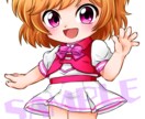 3頭身のかわいい立ち絵描きます 2頭身からパワーアップ！細かい表現ができるようになりました！ イメージ4
