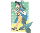やわらかかわいいイラスト作成します 動画サムネイル、表紙、アイコンなど描きます！ イメージ1
