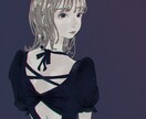 お写真からおしゃれなイラストや似顔絵描きます 《ファッション、ヘア、メイクイラスト、SNSアイコン》 イメージ3
