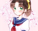 オリジナルイラストを制作します キラキラ、ファンシーな少女漫画テイストのイラスト イメージ2