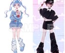 TRPGやVtuber用の立ち絵お描きします あなた好みのキャラクターデザインも承ります！ イメージ2