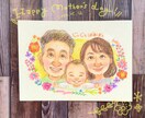 お花いっぱい！手描きの似顔絵お描きします 還暦/古希/喜寿/米寿/卒寿…大切な記念日のプレゼントに イメージ8