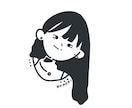 名刺などに使えるイラストを描きます ビジネスPowerPointの自己紹介や名刺、アイコンなど！ イメージ2