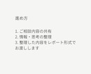 思考を整理し、迷いのない判断軸を見つけます 考えすぎて決められない方のための思考整理です。 イメージ4