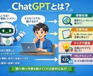 ChatGPTの基礎から応用まで丁寧に教えます まだ大丈夫です。ChatGPTをあなたと並走して教えます イメージ2