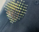 帽子シャツなどにログをプリントサービスを提供します 麻皮など生地に直接フルカラーの3D画像をプリントできます。 イメージ2