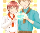 少女漫画風のイラストお描きします 返信早めで丁寧に対応します。見積もり相談だけでもお気軽に。 イメージ3