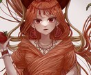女の子イラスト/アイコン/ヘッダーなど作成します 色味もビジュアルもかわいく描きます イメージ4