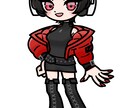 ポップなイラスト作成します Vライバーのイラスト経験あり！※基本は人物(上半身)です。 イメージ4