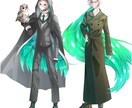 全身3000円でTRPGの立ち絵描きます 3日で納品可能！全身3000円です！ イメージ9