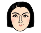 シンプルなカラー似顔絵をお描きします SNSのプロフィールアイコンに最適！名刺にもどうぞ。 イメージ9