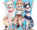 短期納品！配信・動画用キャラクター立ち絵描きます VTuber・配信者向け立ち絵制作！ イメージ2