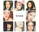 写真より可愛い♡似顔絵イラスト描きます リアルタッチで描くSNSアイコン・名刺にも使える高画質データ イメージ2
