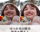 ブライダル・成人式写真を自然な美肌に仕上げます 肌質・顔色・体型を自然に補整し上品な一枚に イメージ2