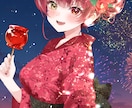 一枚絵イラストお描きいたします あなただけのオリジナルキャラクターをお作り致します イメージ3