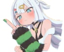 サムネイル・立ち絵用イラストを制作します VTuberにおすすめ！キャラクターの魅力を引き出します！ イメージ5