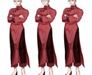 貴方の創作キャラ描きます デフォルメから頭身まで、グッズや動画イラストにも イメージ10
