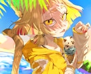 商業利用可能！かっこよく綺麗なイラストを制作します 1枚絵、立ち絵、SDイラストなどを描きます！ イメージ3