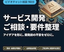 ご相談・要件整理させていただきます アイデアを形に。開発前の不安をゼロにする60分 イメージ1