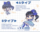 推し活応援！メッセージカード用イラストお描きします 愛が伝わる！ポップでかわいいミニキャラメセカ♡ イメージ2