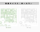 間取り図を作成します 不動産広告におすすめ！建築系大学院生が最短格安でお届けします イメージ5