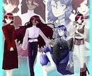 TRPGなどで使える全身立ち絵イラスト描きます 一枚絵や表情差分も作成できます！リピーター割引有 イメージ5
