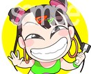 似顔絵☆特権キャラアイコンイラストお描きします 写真や設定画からポップテイストで目を惹くイラストお描きします イメージ1