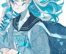 MVイラスト、サムネ描きます 青色が得意です！なんでもご相談ください イメージ8