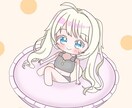 ゆるふわ可愛いイラストアイコンを制作します SNSアイコンやグッズに！商用利用もOKです！ イメージ4