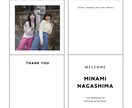 ゲストの写真入り◎フォト付き席札を納品します 手書きメッセージで想いが伝わる♡ イメージ3