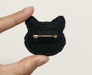 手刺繍であなたのペットを素敵なブローチにします 世界に1つだけのグッズを作りませんか？元デザイナーが制作！ イメージ2