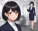 ビジネス利用できる「リアル×Vtuber」承ります 広告塔モデル制作【リアルタッチ/AI自動音声/人物寄せ可能】 イメージ2