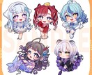 デフォルメ(SD・ミニキャラ)イラスト描きます 優しい雰囲気のイラストが得意です イメージ5