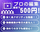 丸投げOK！！超安価でプロ級編集できます ショート動画や長尺動画、ネタ系動画も作れます！ イメージ1