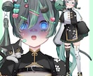 かわいさ満載！Vtuber向けイラスト制作します 修正無制限！商用利用可！ご満足いくものを作り上げます イメージ9