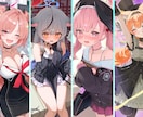 ご希望のイラスト制作いたします 観賞用、表紙、動画、Vtuber、立ち絵、キャス画などに！ イメージ2